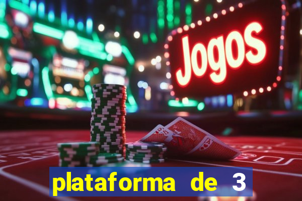 plataforma de 3 reais tigre